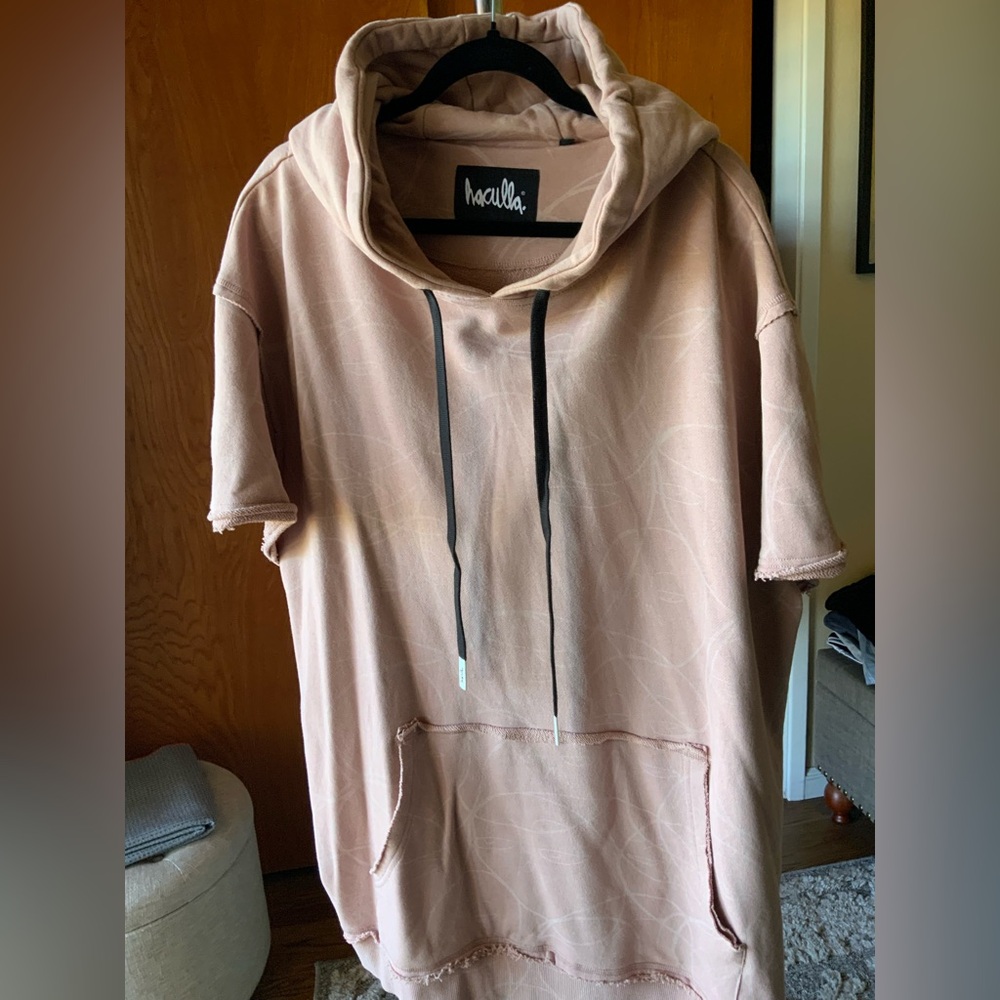 Men’s haculla ONE OF A KIND LASER SHORT SLEEVE HOODIE - XXL